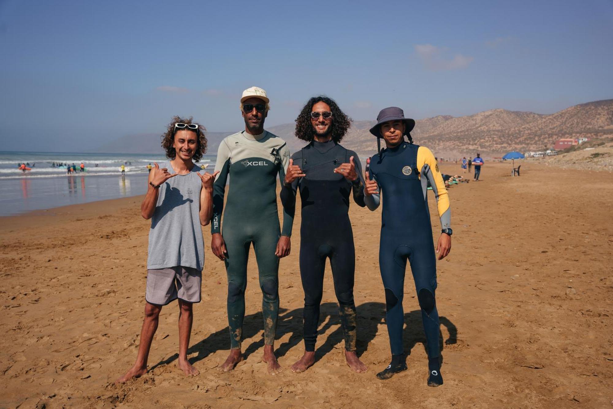 Sable Beach Surf Camp Tamraght Exteriér fotografie